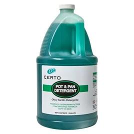 Certo Manual Pot & Pan Detergent 1 GAL Liquid 4/Case
