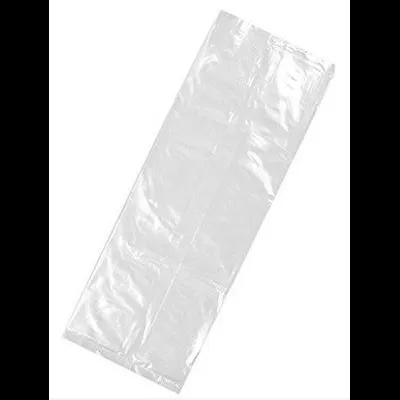 Bag 8X3X15 IN LDPE 2MIL Clear With Open Ended Closure FDA Compliant Gusset 1000/Case
