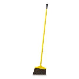 Multi-Purpose Broom 10.5 IN Yellow Gray Plastic Metal Angled 1/Each
