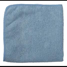 Hygen Cleaning Cloth 12X12 IN Light Duty Microfiber Blue Economy 24 Count/Pack 24 Packs/Case 576 Count/Case