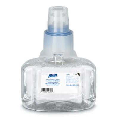 Purell® Hand Sanitizer Foam 700 mL 3.58X5.07X6.69 IN Fragrance Free 72% Ethyl Alcohol For LTX-7 3/Case