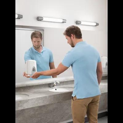 Hand Soap Dispenser 800 mL 5.25X4.75X9.75 IN White Plastic Foaming 10/Case