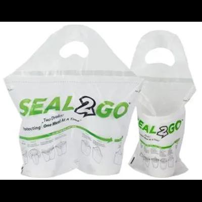 Seal-2-Go Beverage Bag Plastic Clear 1-Drink 500/Case