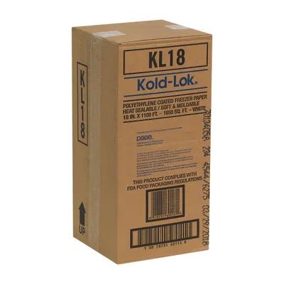 Dixie® Kold-Lok Freezer Paper Roll 18IN X1100FT White 1/Roll