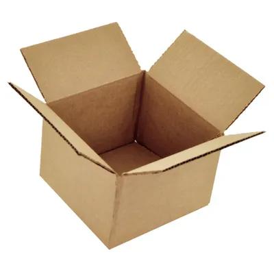 Regular Slotted Container (RSC) 6X6X4 IN Kraft Corrugated Cardboard 25/Bundle