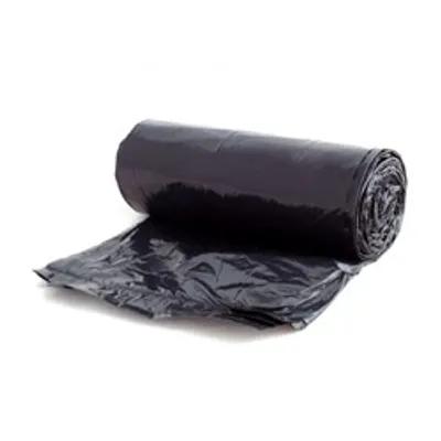 Victoria Bay Can Liner 38X58 IN 55 GAL Black LDPE 1.5MIL Coreless 100/Case