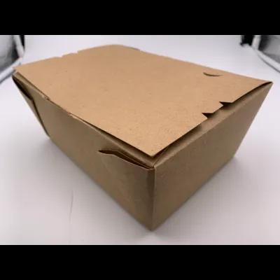 Victoria Bay Take-Out Box Fold-Top #4 Kraft Smart 160/Case