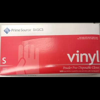 CareOne Gloves Small (SM) Clear Vinyl Powder-Free 100/Box