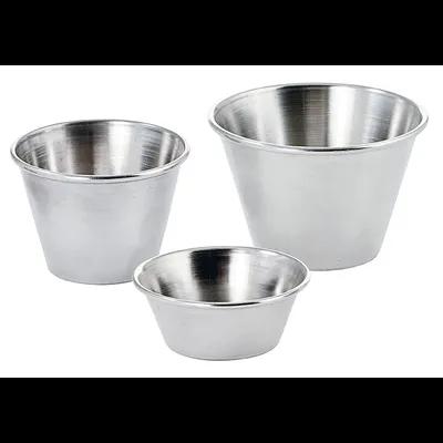 Souffle & Portion Cup 2.5 OZ Stainless Steel 12/Pack