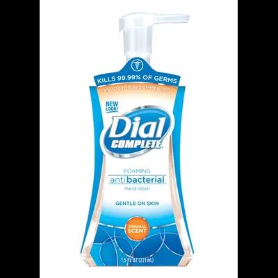 Dial Complete® Hand Soap Foam 7.5 FLOZ Antimicrobial 8/Case