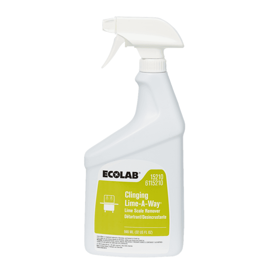Lime-A-Way Lime Scale Remover 32 FLOZ Dishmachine Clinging 6/Case