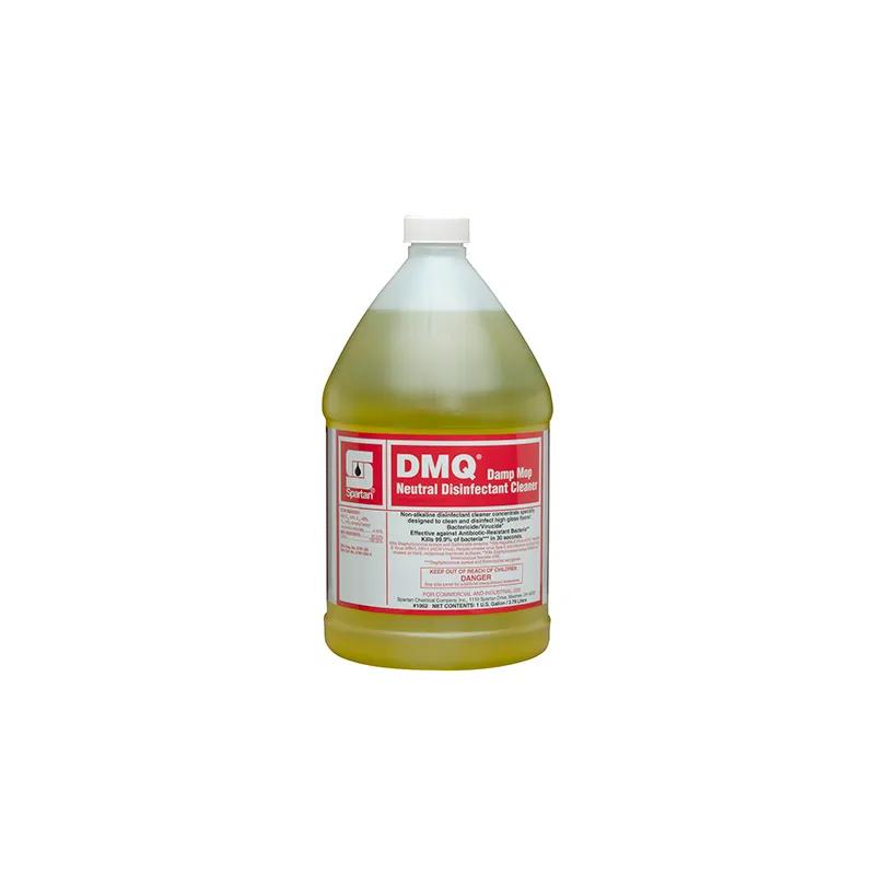 DMQ® Lemon Disinfectant Cleaner 1 GAL Floor Neutral Concentrate 4/Case