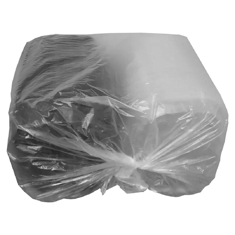 Take-Out Container Hinged With Dome Lid 10X10 IN PP Black Clear Square Anti-Fog 120/Case