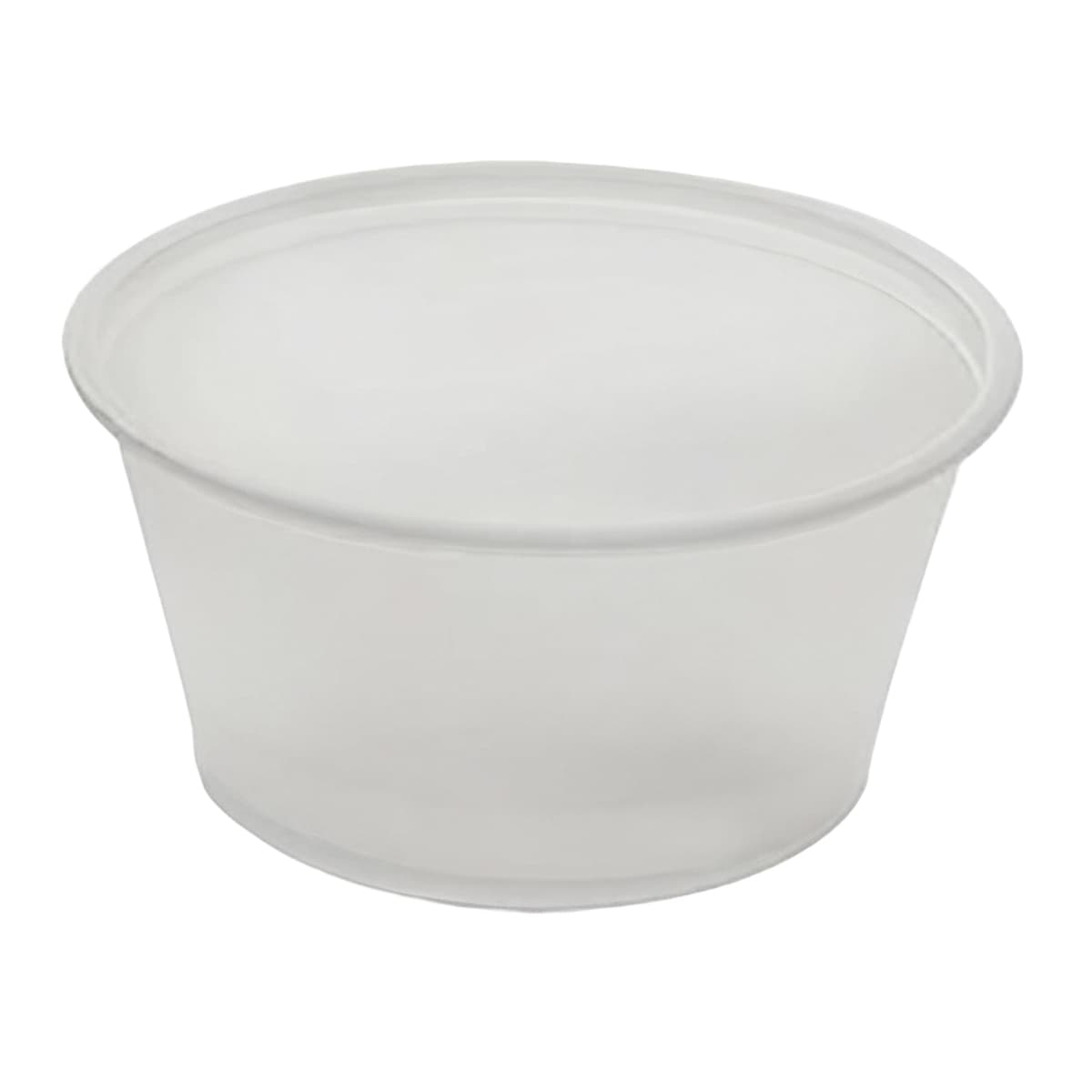 Souffle & Portion Cup 2 OZ PET Clear Round 900/Case