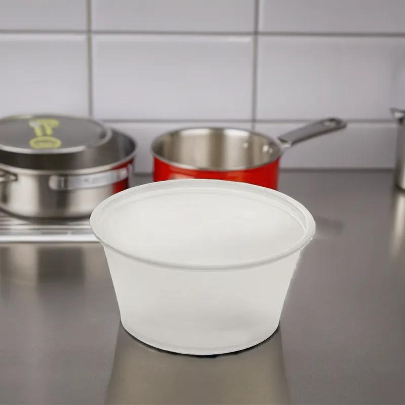 Souffle & Portion Cup 2 OZ PET Clear Round 900/Case