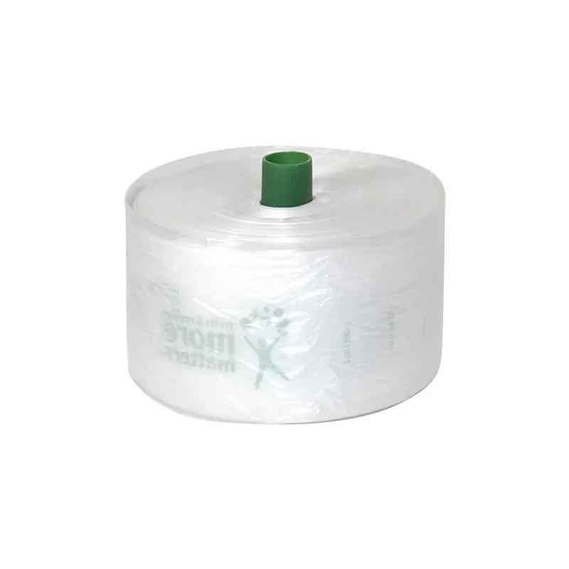 Pull-N-Pak® Produce Bag Roll Standard Size 15X20 IN HDPE 6MIC Natural More Matters 825 Count/Roll 4 Rolls/Case