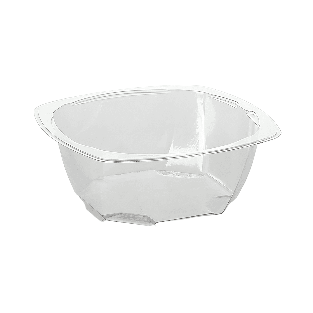 Salad Bowl 35 OZ PET Clear Round 372/Case