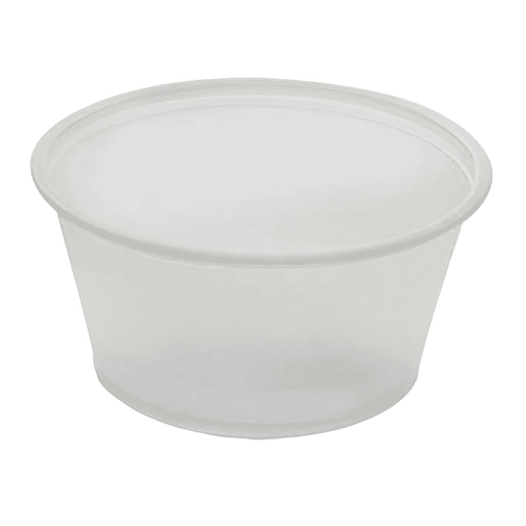 Souffle & Portion Cup 5.5 OZ PP Clear 2500/Case