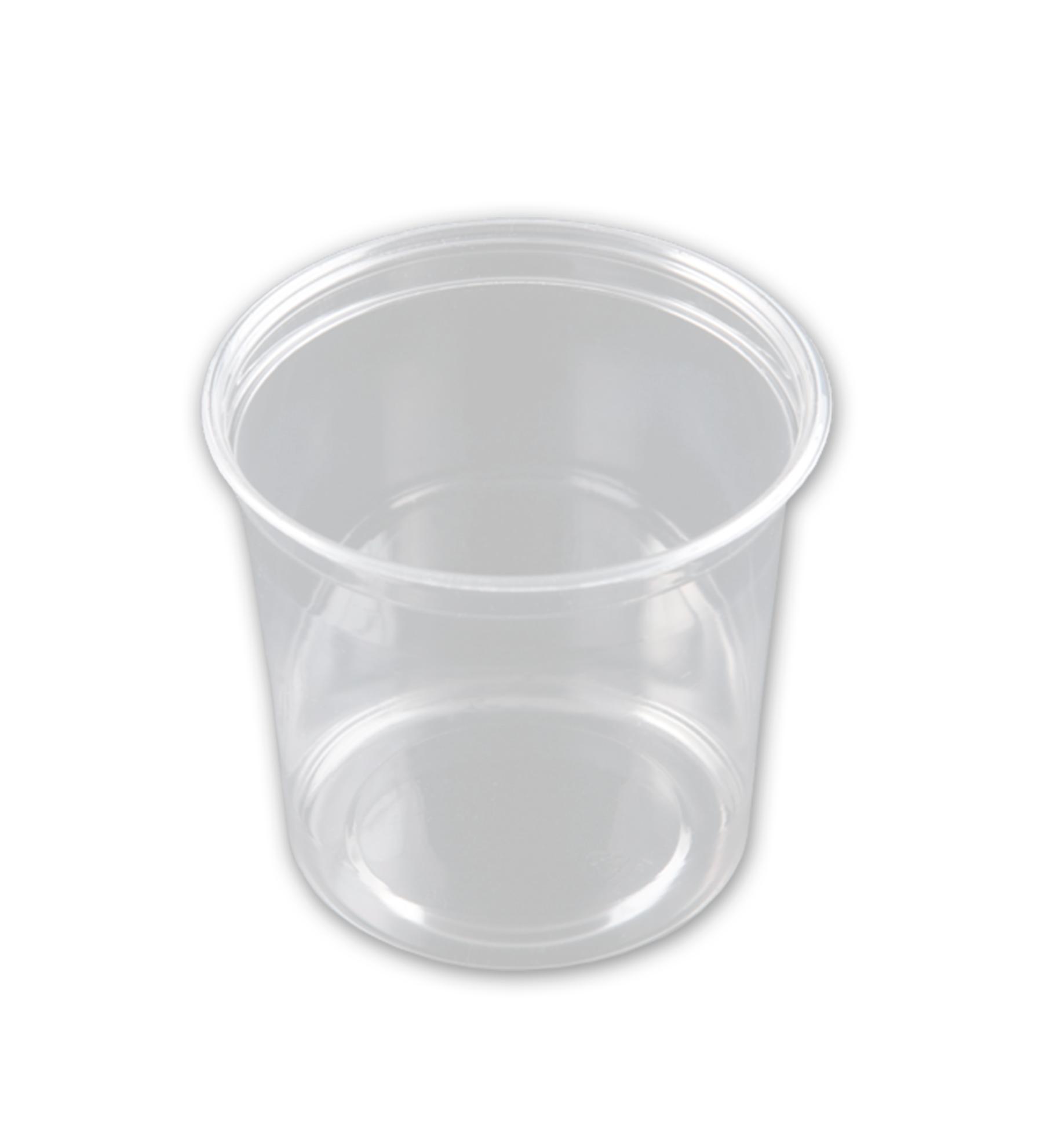 Deli Container Base 24 OZ Plastic Clear 500/Case
