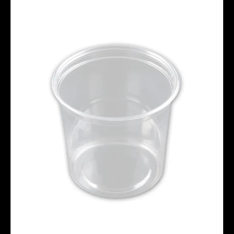 Deli Container Base 24 OZ Plastic Clear 500/Case