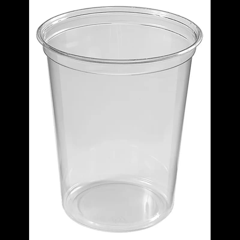 Deli Container Base 32 OZ Plastic Clear 500/Case