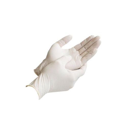 Victoria Bay General Purpose Gloves XL Ivory Latex Disposable Powdered 100 Count/Pack 10 Packs/Case 1000 Count/Case