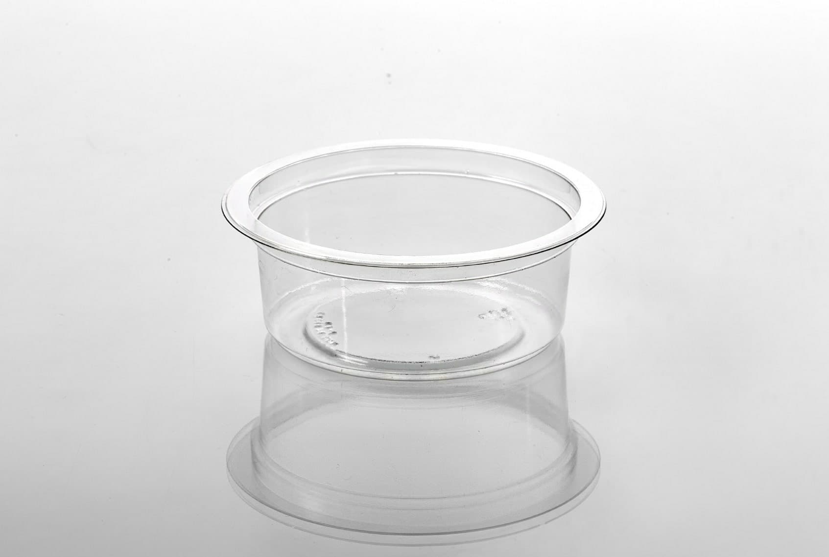 Deli Container Base 8 OZ PET Clear Round 600/Case