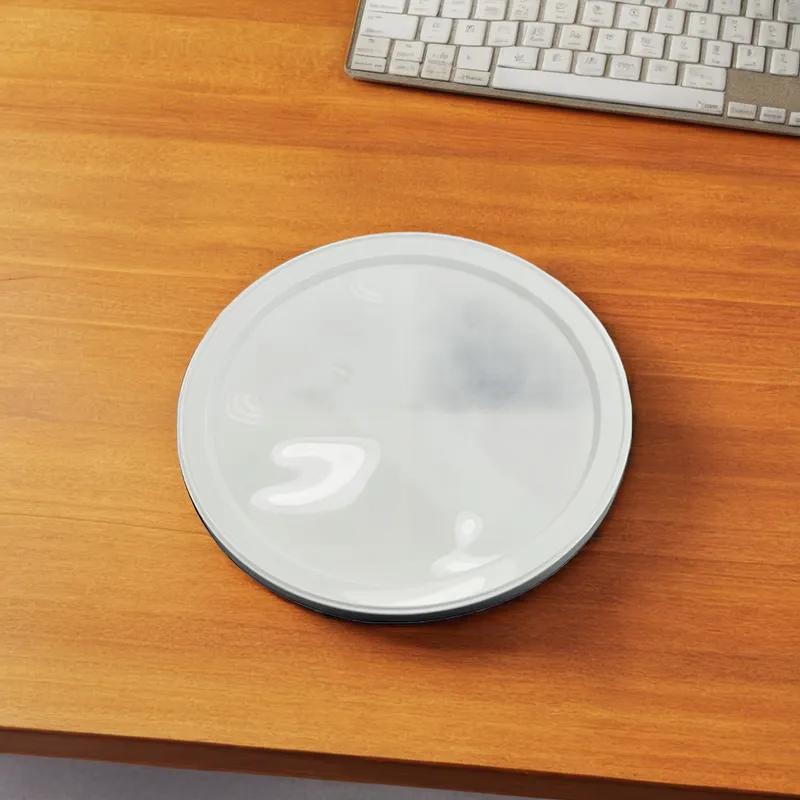 Lid 6.5 IN LLDPE White Round For 64-128 OZ Container Unhinged 200/Case