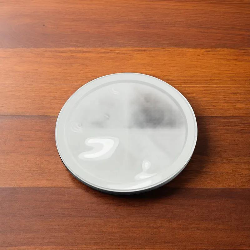 Lid 6.5 IN LLDPE White Round For 64-128 OZ Container Unhinged 200/Case