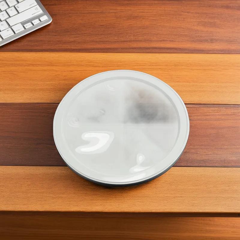 Lid 6.5 IN LLDPE White Round For 64-128 OZ Container Unhinged 200/Case