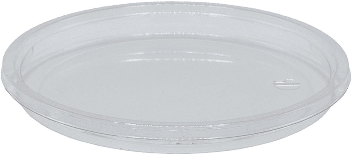 Lid 1 Compartment Plastic Round For Deli Container Unhinged 500/Case