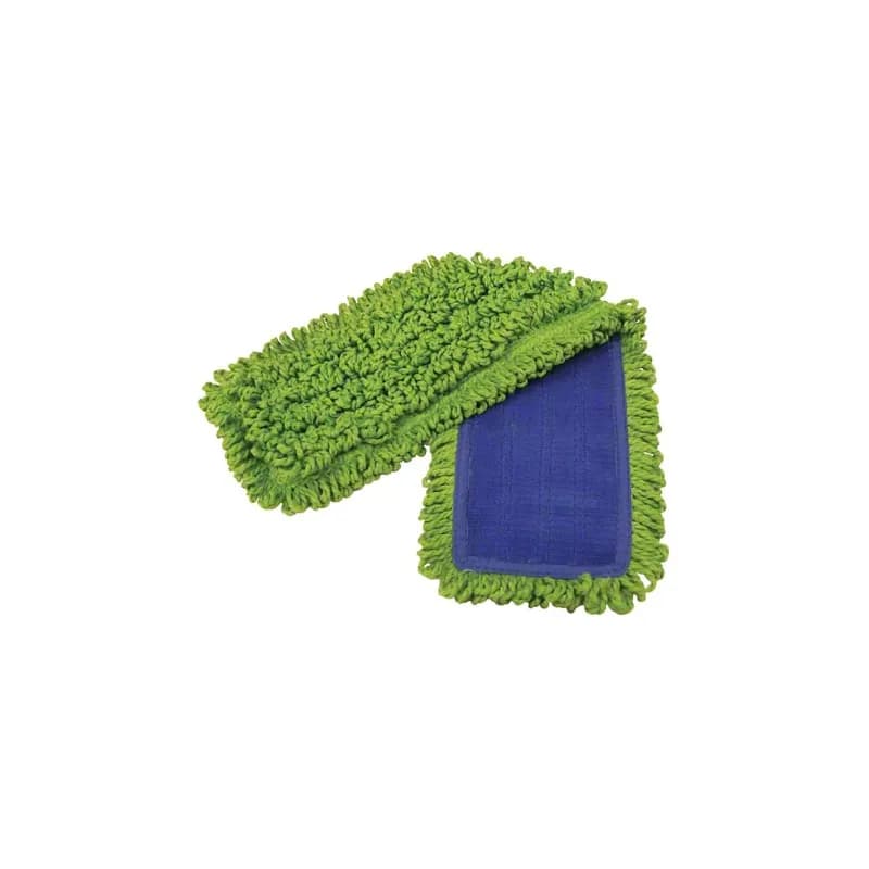 Mop 19 IN Green Microfiber Long Loop Velcro 1/Each