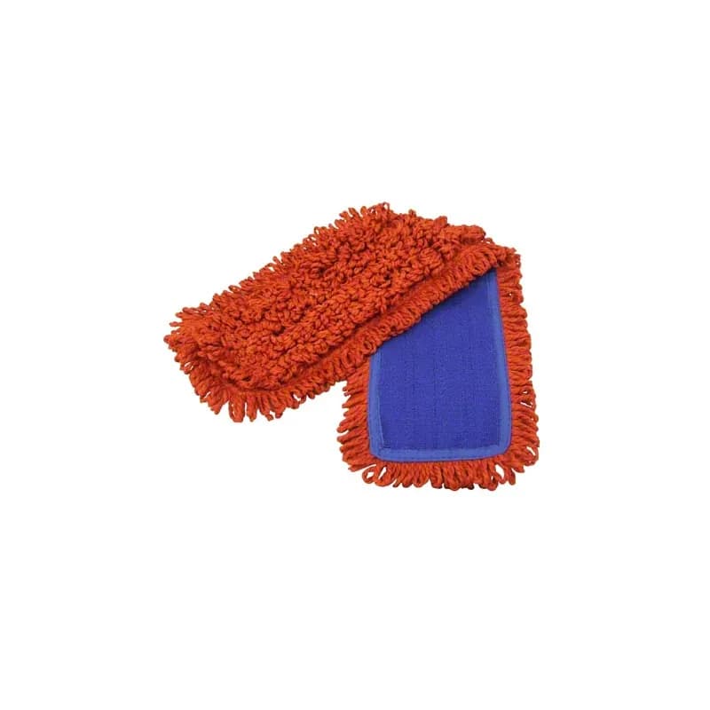 Mop 19 IN Red Microfiber Long Loop Velcro 1/Each