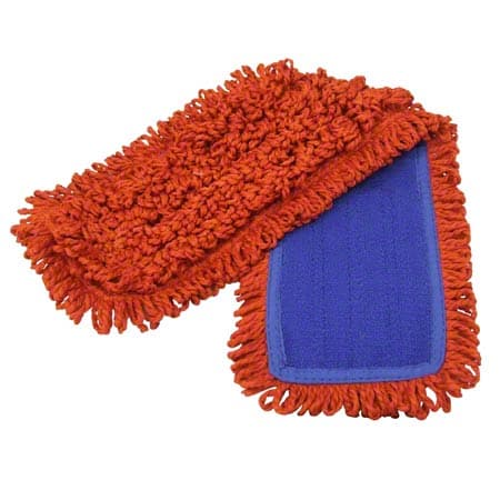 Mop 19 IN Red Microfiber Long Loop Velcro 1/Each