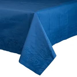 Table Cover 54X108 IN Paper Poly Blend Blue 25/Case