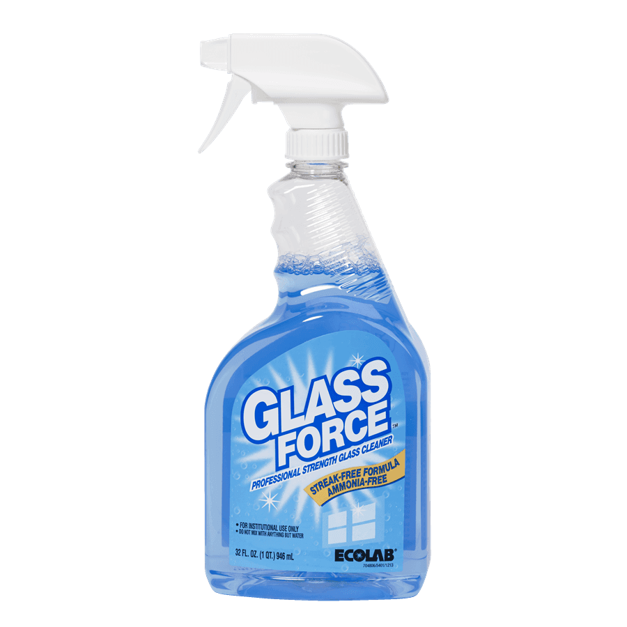 Glass Force Floral Window & Glass Cleaner 32 FLOZ RTU Non-Ammoniated 6/Case