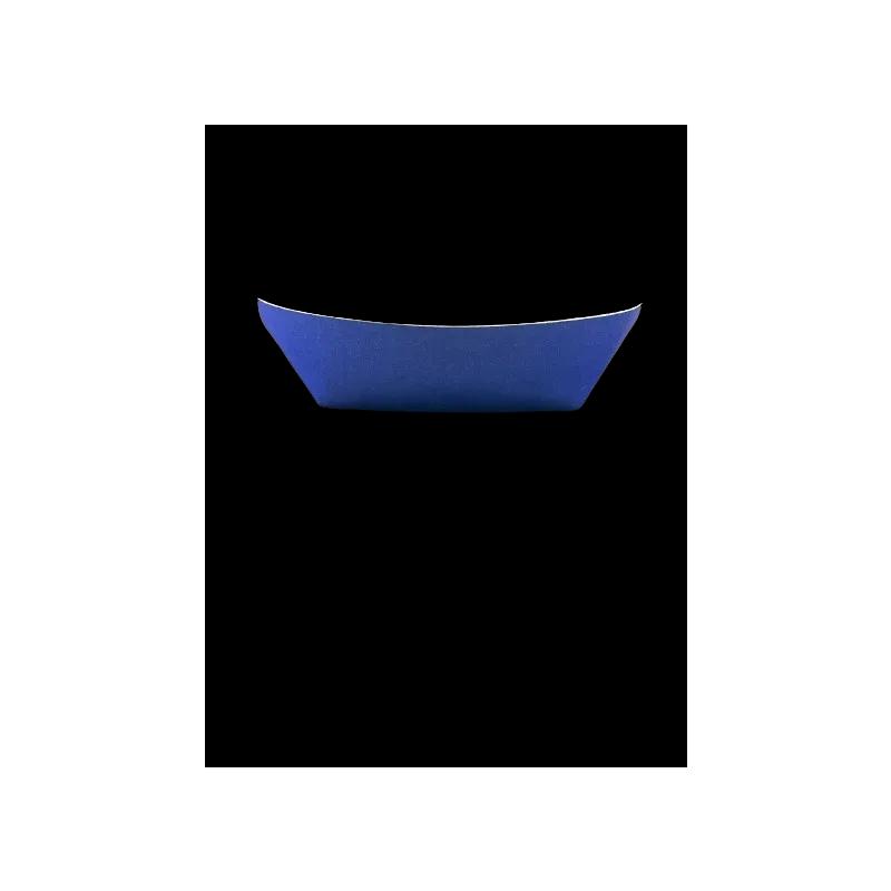 Food Tray 3 LB Paper Blue Rectangle 500/Case