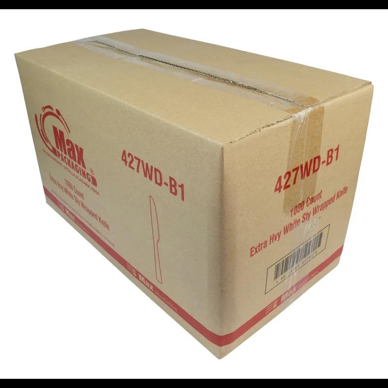 Knife PS White Extra Heavy Duty Individually Wrapped 1000/Case