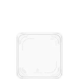 Dart® TamperGuard™ Lid 5.9X5.9X0.4 IN 1 Compartment PET Clear For Snack Container Recessed Tamper-Evident Tamper-Resistant 75 Count/Pack 4 Packs/Case