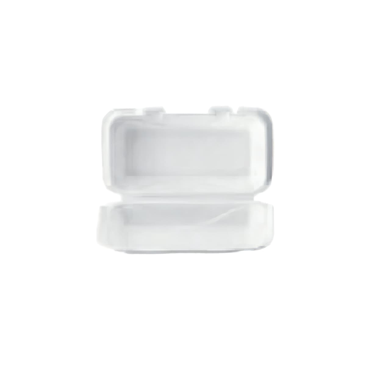 Hot Dog Take-Out Container Hinged With Dome Lid 3.5X7.5X2.6 IN Polystyrene Foam White Rectangle 500/Case