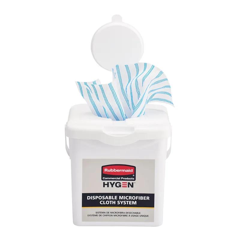 Hygen™ Charging Bucket 12X12 IN Microfiber White 4/Case