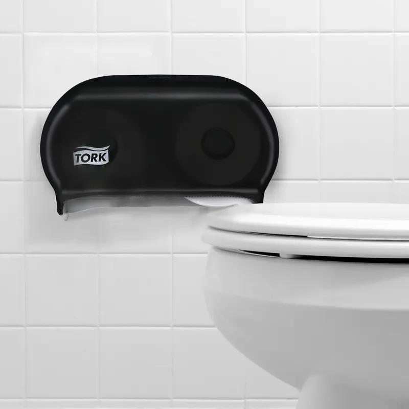 Tork Toilet Paper & Tissue Roll T24 3.75X3.96 IN 156.25 FT 2PLY White  Embossed Refill 500 Sheets/Roll 80 Rolls/Case