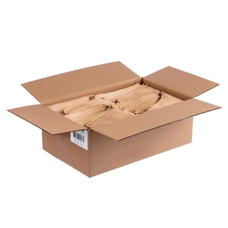 Sandwich Bag 6.5X1X8 IN Paper 25# Natural Plain 2000/Case