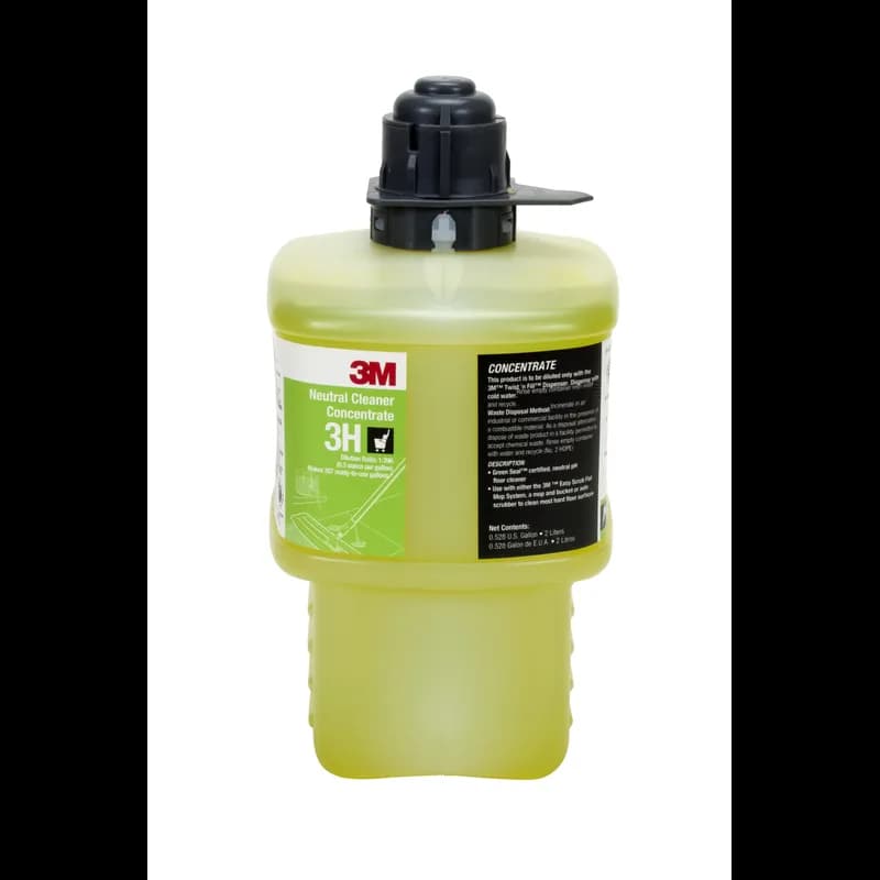 3M™ 3H Cleaner 2 L Floor Neutral No Rinse 6/Case