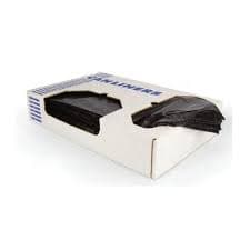 Heritage Can Liner 38X58 IN 60 GAL Black LLDPE 1.1MIL 100/Case