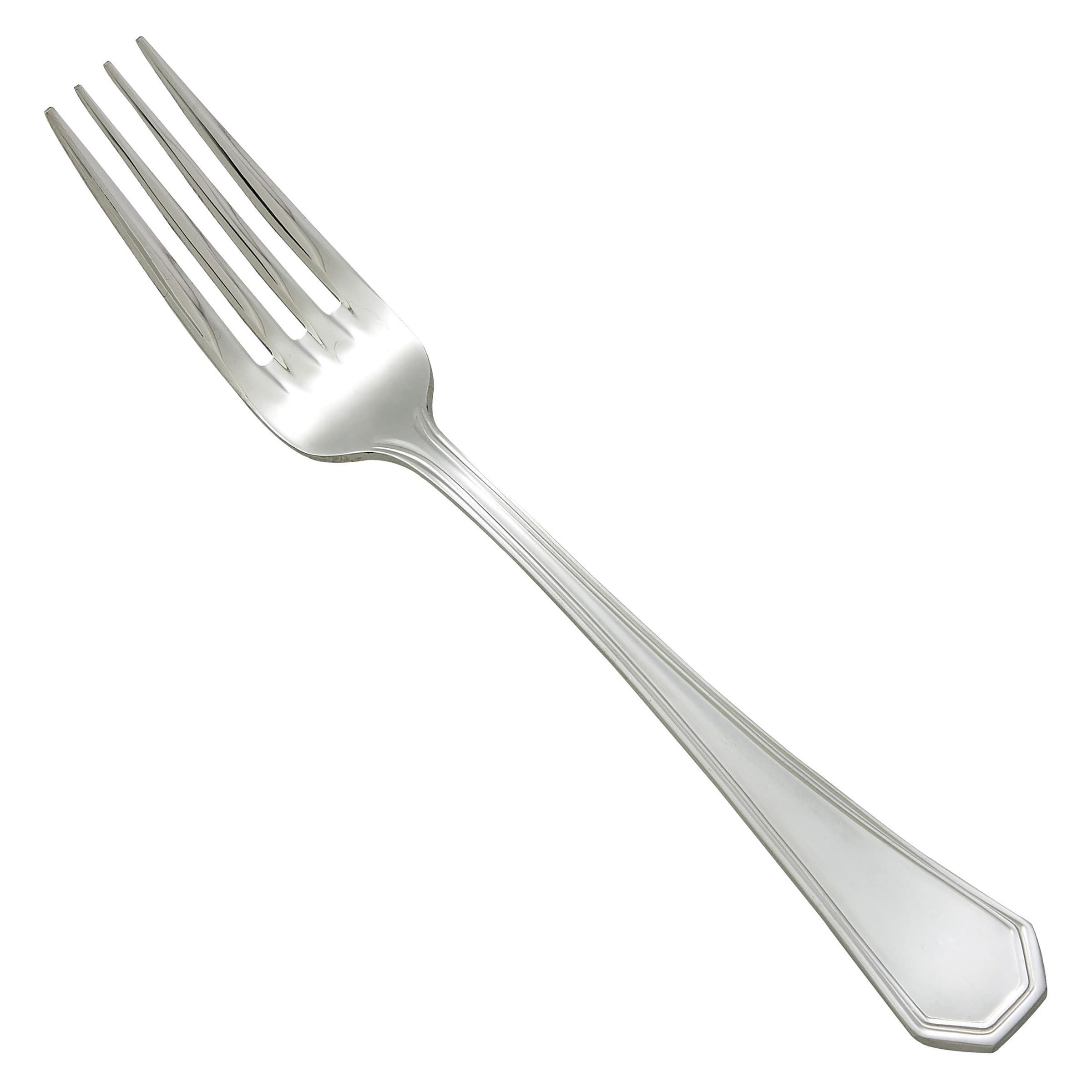 Victoria Euro Table Fork 8.25 IN 18/8 Stainless Steel Extra Heavy Mirror Finish 12/Dozen