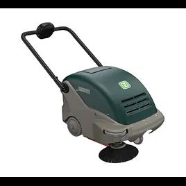 Nobles® S6 Commercial Use Floor Sweeper 25IN Teal With 25IN Head Walk Behind 1/Each