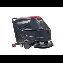 Viper Floor Scrubber 59X29X40 IN 26IN Black Red With 312 AH AGM Batteries 1/Each