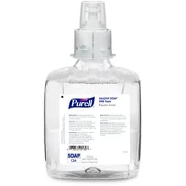 Purell® HEALTHY SOAP Hand Soap Foam 1200 mL 5.18X3.45X7.3 IN Fragrance Free Clear Mild For CS6 2/Case