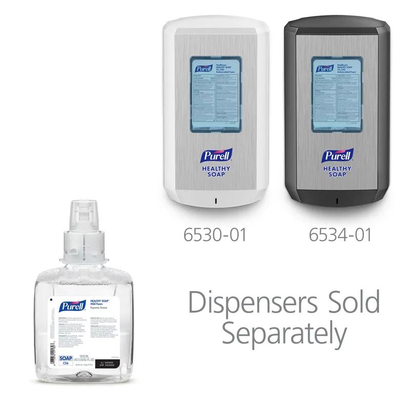 Purell® HEALTHY SOAP Hand Soap Foam 1200 mL 5.18X3.45X7.3 IN Fragrance Free Clear Mild For CS6 2/Case